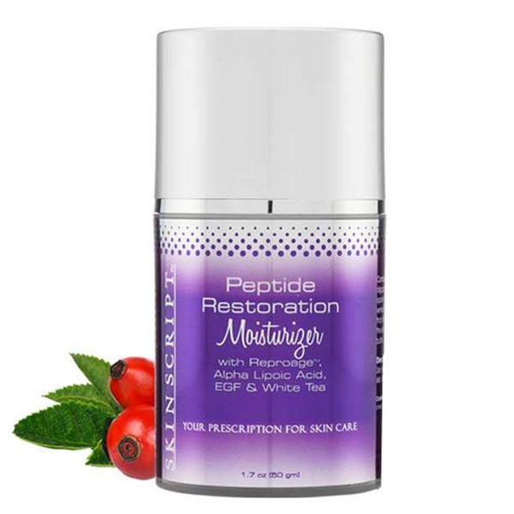 Skin Script Peptide Restoration Moisturizer (New Sealed ; 1.7oz/50gm) - Picture 1 of 2